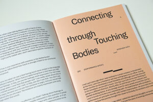 Pagina uit boek Perspectives on Touch Bibi-Joan